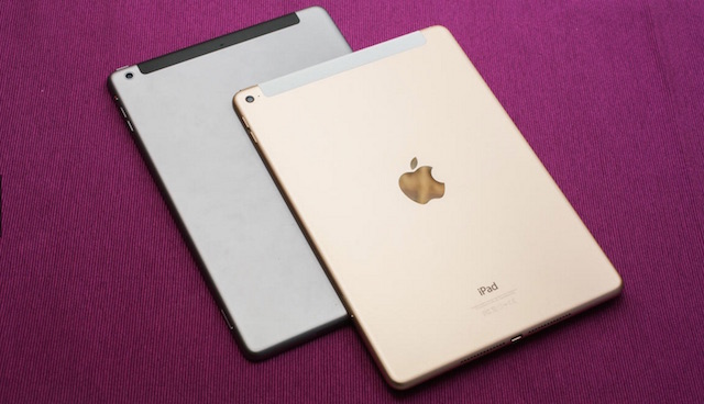 iPad Air 2 có 3 màu sắc bạc, xám và vàng đồng để bạn lựa chọn